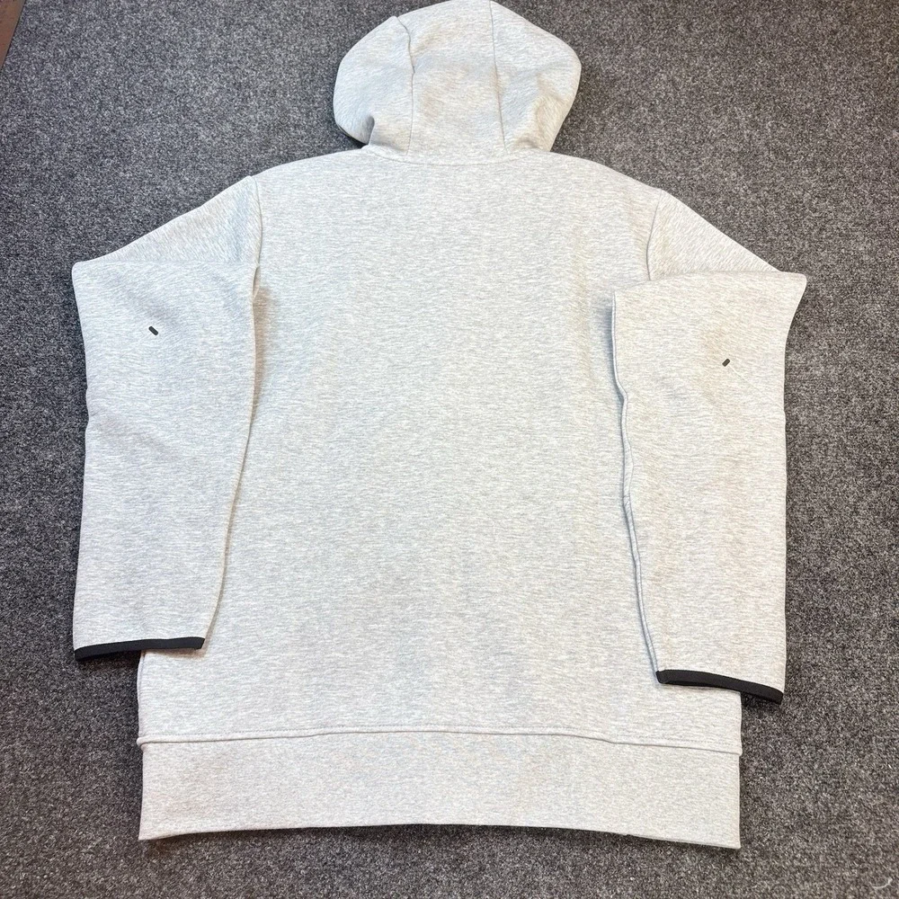Men's Adidas Full Zip Grey Hoodie Size Medium
